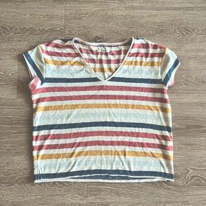 Madewell striped tshirt (S)